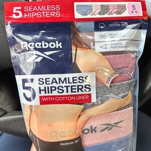 Reebok Seamless Hipsters - Black, Gray, Pink Pack